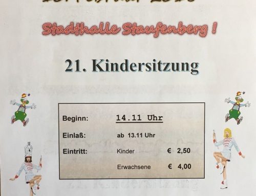 Kindersitzung 2018