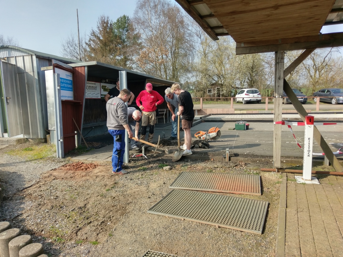 Eisstockbahnen Sanierung 2019 Eisstockbahnen Sanierung 2019