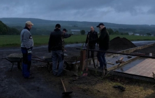 Eisstockbahnen Sanierung 2019 Eisstockbahnen Sanierung 2019