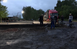 Eisstockbahnen Sanierung 2019 Eisstockbahnen Sanierung 2019