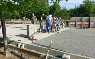 2 Landebahnen am Mainzlarer Sportplatz fast Fertig 2 Landebahnen am Mainzlarer Sportplatz fast Fertig
