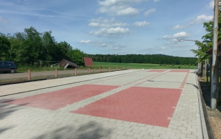 2 Landebahnen am Mainzlarer Sportplatz fast Fertig 2 Landebahnen am Mainzlarer Sportplatz fast Fertig