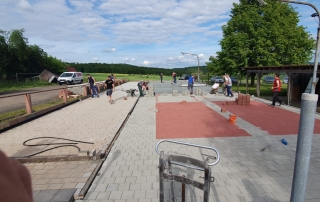 Eisstockbahnen Sanierung 2019 Eisstockbahnen Sanierung 2019