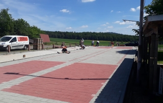 2 Landebahnen am Mainzlarer Sportplatz fast Fertig 2 Landebahnen am Mainzlarer Sportplatz fast Fertig
