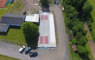 2 Landebahnen am Mainzlarer Sportplatz fast Fertig 2 Landebahnen am Mainzlarer Sportplatz fast Fertig