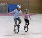 Einradfahren bei TV Mainzlar