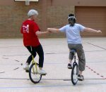 Einradfahren bei TV Mainzlar