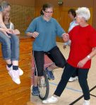 Einradfahren bei TV Mainzlar