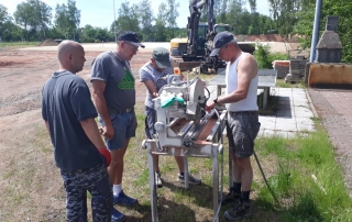 Eisstockbahnen Sanierung 2019 Eisstockbahnen Sanierung 2019