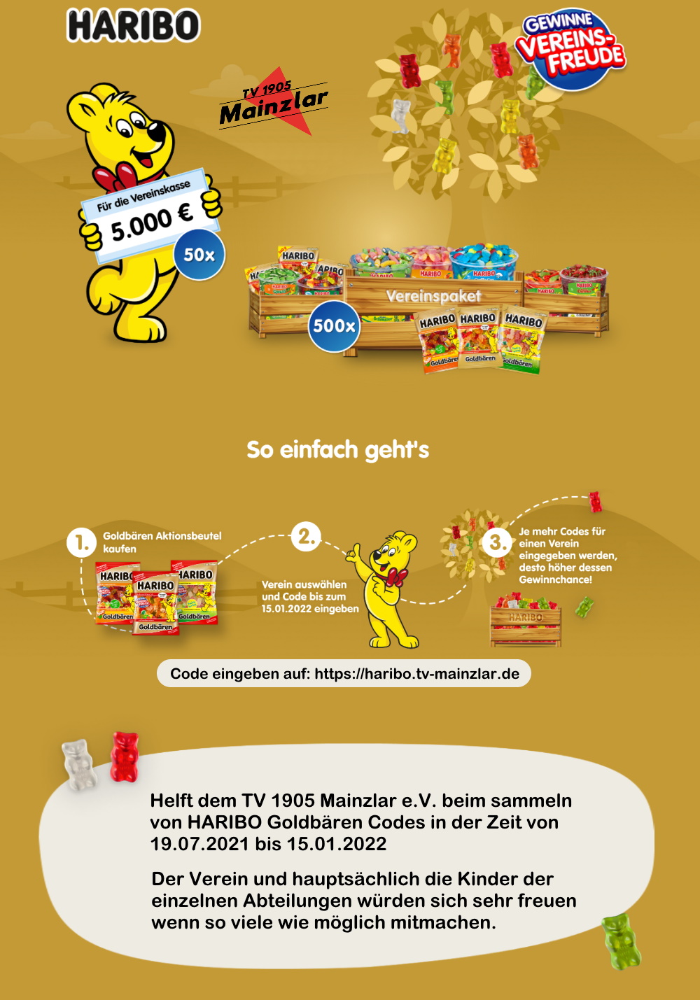 HARIBO Aktion (bis 15.01.2022)